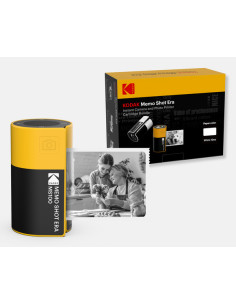 Kodak MemoShot Era MS100 68,58 x 45,72 mm Negro, Amarillo