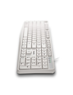 NGS HERITAGE teclado Universal USB QWERTY Español Blanco 2