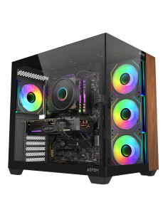 ABYSM Caja ATX Danube Sava Nature 285B Black