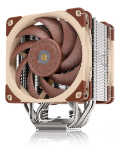Noctua NH-U12A sistema de refrigeración para ordenador Procesador Enfriador 12 cm Beige, Marrón, Plata 1 pieza(s)