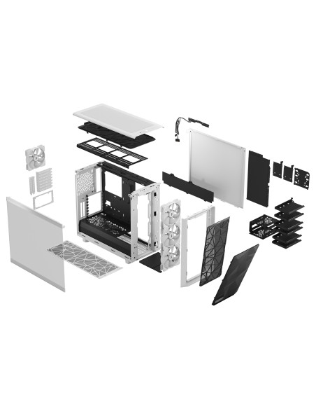 Fractal Design Meshify 2 RGB Blanco