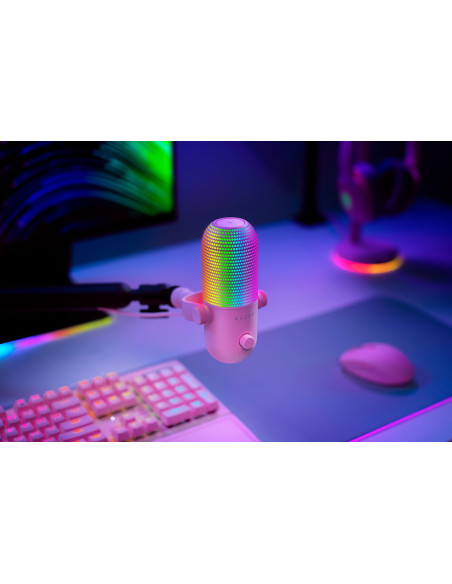 Razer Seiren V3 Chroma Rosa Micrófono para PC