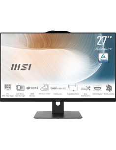 MSI MODERN AM272P 1M-1096ES All-in-One PC Intel Core 7 150U 68,6 cm (27") 1920 x 1080 Pixeles PC todo en uno 16 GB DDR5-SDRAM 2