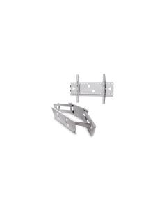 SOPORTE PARED OMB FIXPLASMA 400 PANTALLA 24P - 65P + EXTENSIÍ“N BRAZO 3 ARTICULACIONES PLATA SOP-2000+REACH