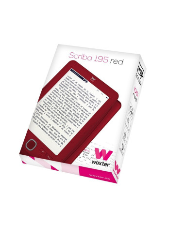 Woxter Scriba 195 lectore de e-book 4 GB Rojo