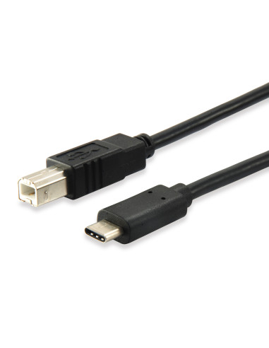 Equip Cable USB 2.0 C a B, M M, 1,0m