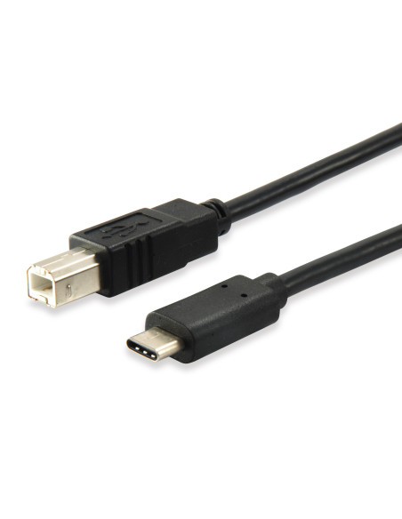 Equip Cable USB 2.0 C a B, M M, 1,0m
