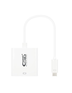 Nanocable CONVERSOR USB-C A DVI-D, 15 CM