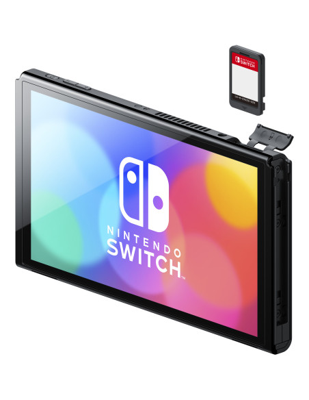 Nintendo Switch OLED videoconsola portátil 17,8 cm (7") 64 GB Pantalla táctil Wifi Azul, Rojo