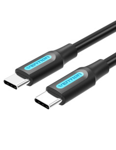 Vention Cable USB 2.0 Tipo-C COSBI  USB Tipo-C Macho - USB Tipo-C Macho  3m  Negro