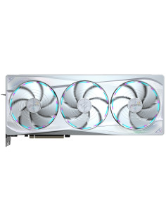 GIGABYTE AORUS GeForce RTX 5090 MASTER ICE 32G Tarjeta Gráfica - 32GB GDDR7, 512 bits, PCI-E 5.0, 2655MHz Frecuencia Base, 3 x 2