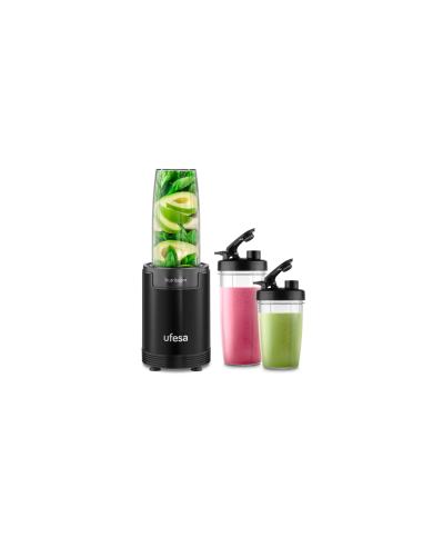Ufesa BS2500 Nutriboom 0,8 L Batidora de vaso 900 W Negro