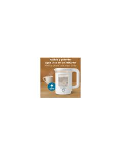 Grunkel HV-18CWPBL tetera eléctrica 1,8 L 1500 W Transparente, Blanco 2