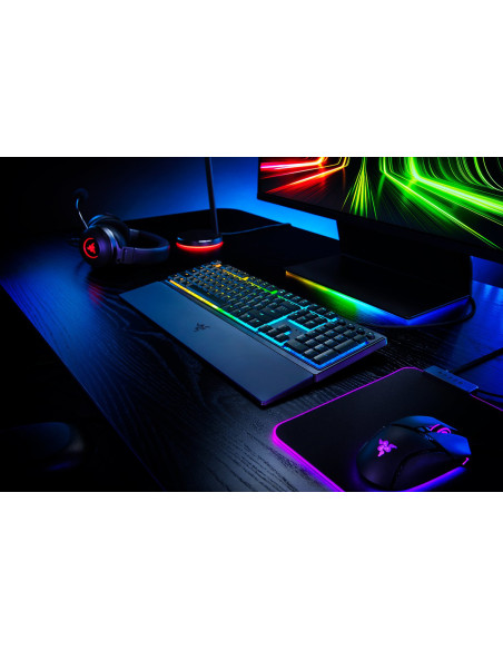 Razer Ornata V3 teclado Juego USB QWERTZ Alemán Negro