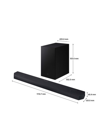 Samsung HW-Q700D Negro 3.1.2 canales