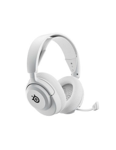 Steelseries Arctis Nova 5X Wireless Auriculares Inalámbrico Diadema Juego USB Tipo C Bluetooth Blanco