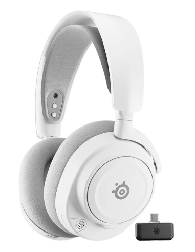 Steelseries Arctis Nova 7P Gen 2 Auriculares Inalámbrico Diadema Juego Bluetooth Blanco
