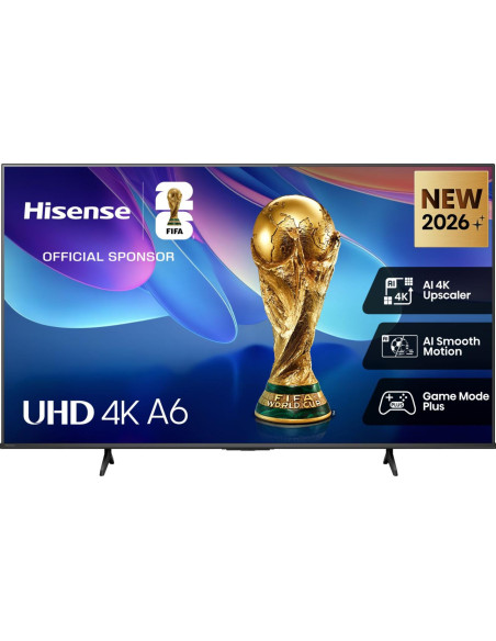 Hisense 43A6S 109,2 cm (43") 4K Ultra HD Smart TV Wifi Negro