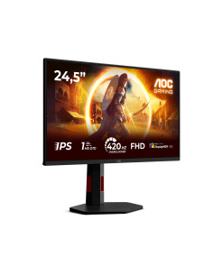 AOC G4 25G4KUR pantalla para PC 62,2 cm (24.5") 1920 x 1080 Pixeles Full HD LED Negro, Rojo 2