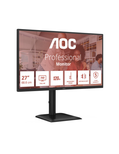 AOC 27E4CV pantalla para PC 68,6 cm (27") 1920 x 1080 Pixeles Full HD LED Negro