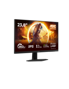 AOC G4 24G4ZRE pantalla para PC 60,5 cm (23.8") 1920 x 1080 Pixeles Full HD LED Negro, Rojo 2