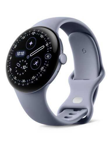 Google Pixel Watch 4 AMOLED 45 mm Digital Pantalla táctil Azul Wifi GPS (satélite)