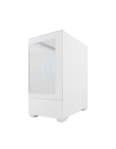 CoolBox Gaming Caja MATX GM200 Vision Lite Blanca USB-C 3.2 Gen1 Sin Fte + 1 Vent. ARGB