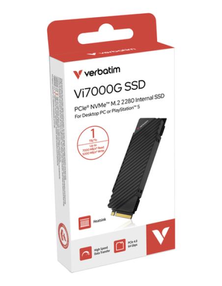 Verbatim Vi7000G 1 TB M.2 PCI Express 4.0 NVMe