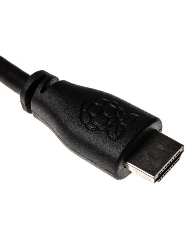 Raspberry Pi CPRP010-B cable HDMI 1 m HDMI tipo A (Estándar) Negro