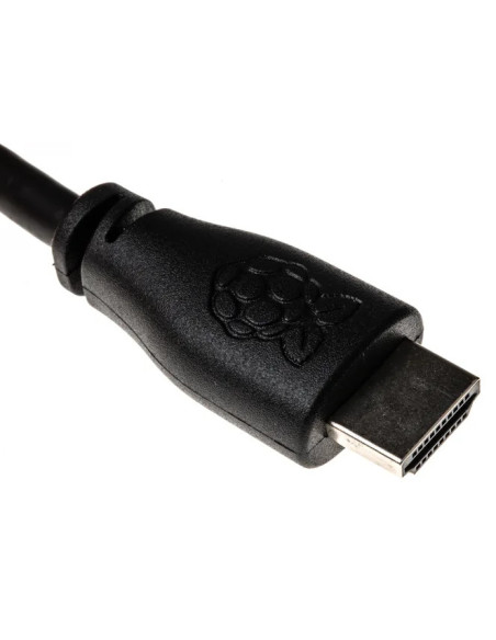Raspberry Pi CPRP010-B cable HDMI 1 m HDMI tipo A (Estándar) Negro