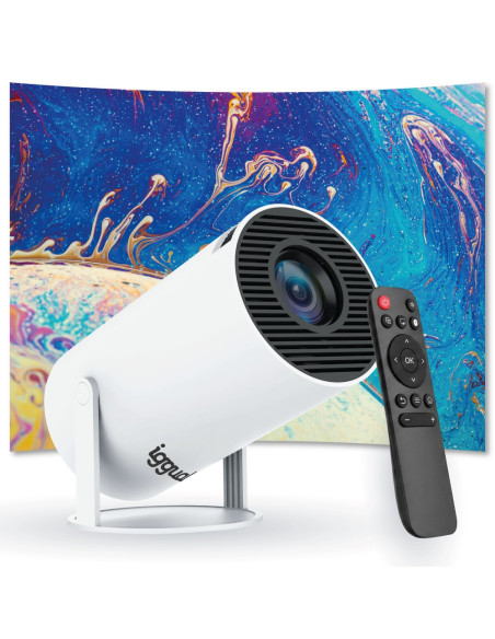 iggual Mini proyector MP720p HDMI WiFi BT Android