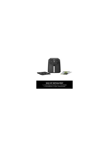 Ninja AF170EU freidora Sencillo 6,2 L Independiente 2000 W Freidora de aire caliente Negro