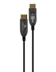 Gembird CC-DP8K-AOC-5M cable DisplayPort Negro