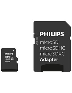 Philips FM64MP45B 00 memoria flash 64 GB MicroSDXC UHS-I Clase 10