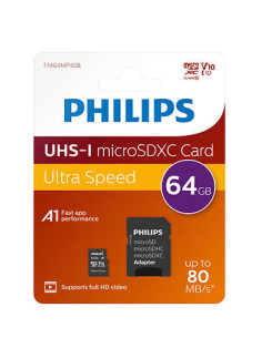 Philips FM64MP45B 00 memoria flash 64 GB MicroSDXC UHS-I Clase 10 2