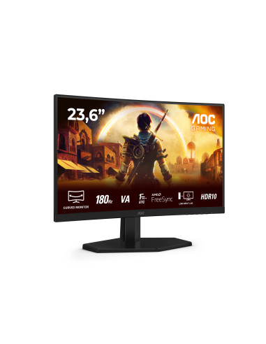 AOC G4 C24G42E pantalla para PC 59,9 cm (23.6") 1920 x 1080 Pixeles Full HD LED Negro, Rojo