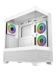 Cooler Master Elite 690 Wood Midi Tower Blanco