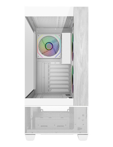 Cooler Master Elite 690 Wood Midi Tower Blanco