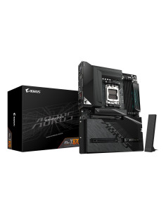 GIGABYTE X870 AORUS STEALTH Placa Base - Compatible con procesadores AMD Ryzen 9000, VRM digital de 16+2+2 fases, hasta 8200MHz