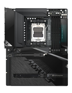 GIGABYTE X870 AORUS STEALTH Placa Base - Compatible con procesadores AMD Ryzen 9000, VRM digital de 16+2+2 fases, hasta 8200MHz 2
