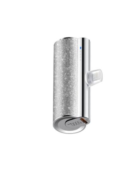 BATERIA POWER BANK VEGER PLUGON VG-W0573 5000 mAh / USB-C / PLATA / VG-W0573-S