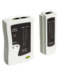 WP WPC-TST-001 comprobador de cables de red Blanco
