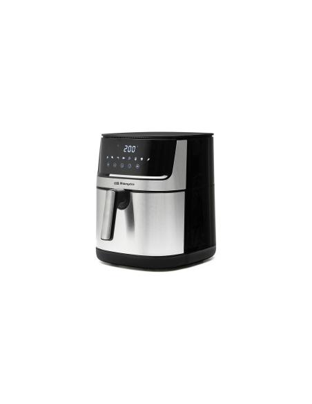 Orbegozo FDR 8010 Sencillo 8 L Independiente 2000 W Freidora de aire caliente Acero inoxidable