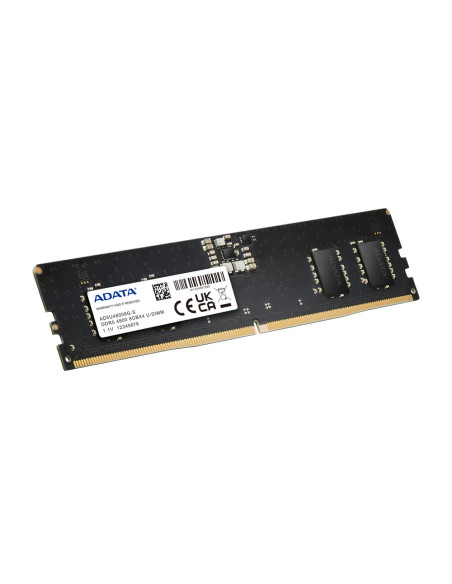 ADATA AD5U48008G-S módulo de memoria 8 GB 1 x 8 GB DDR5 288-pin DIMM ECC