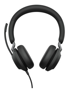 Jabra Evolve2 40 SE Auriculares Alámbrico Diadema Llamadas Música USB Type-C   USB Type-A Negro