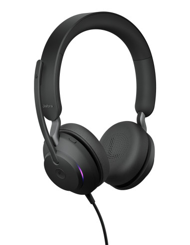Jabra Evolve2 40 SE Auriculares Alámbrico Diadema Llamadas Música USB Type-C   USB Type-A Negro