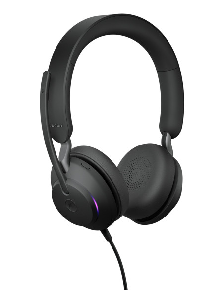 Jabra Evolve2 40 SE Auriculares Alámbrico Diadema Llamadas Música USB Type-C   USB Type-A Negro