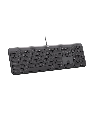 Logitech Signature Slim Wired K620 For Business teclado Universal USB QWERTZ Alemán Grafito