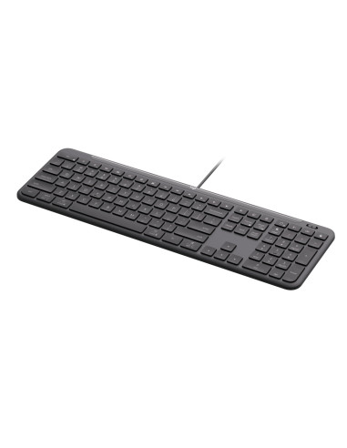 Logitech Signature Slim Wired K620 For Business teclado Universal USB QWERTZ Alemán Grafito