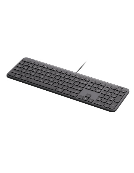 Logitech Signature Slim Wired K620 For Business teclado Universal USB QWERTZ Alemán Grafito